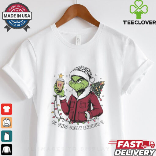 Temple Owls x Santa Grinch Is This Jolly Enough Merry Christmas Shirt