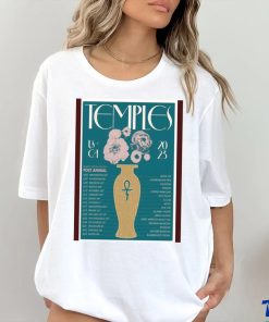 Temples Usa & Canada Exotico Tour 2023 Poster shirt