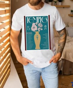 Temples Usa & Canada Exotico Tour 2023 Poster shirt 2 Temples Usa & Canada Exotico Tour 2023 Poster shirt