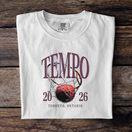 Tempo 2026 Toronto Ontario Graphic T Shirt