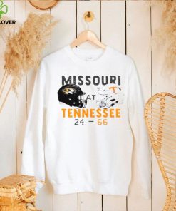 Tennessee 66 24 Missouri Football 2022 game day matchup final score hoodie, sweater, longsleeve, shirt v-neck, t-shirt