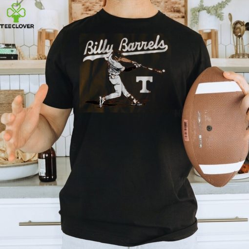 Tennessee Baseball Billy Amick Billy Barrels T Shirt