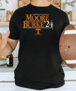 Tennessee Baseball Moore Burke '24 T Shirt