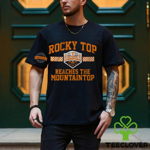Tennessee Baseball Rocky Top Reaches The Mountaintop Shirt