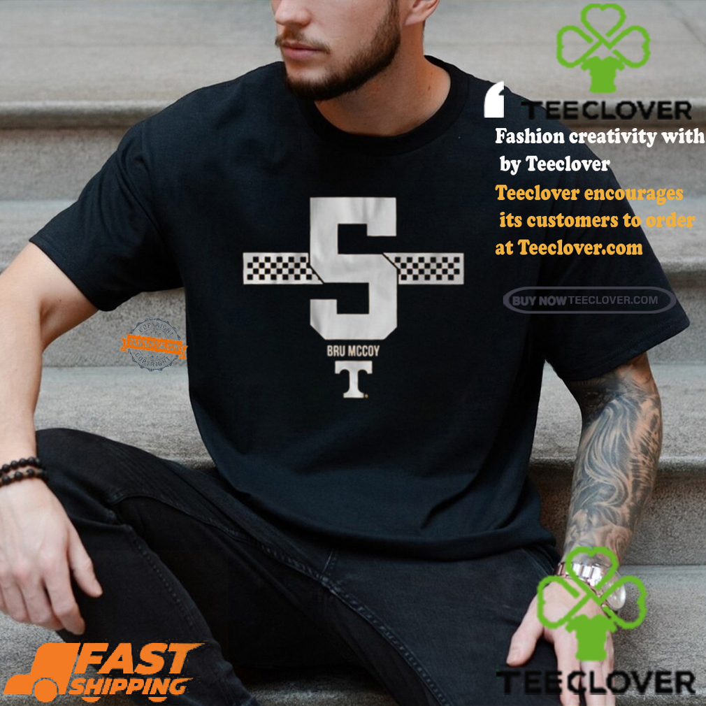 Tennessee Football Bru McCoy #5 Stripe t shirt Tennessee Football Bru McCoy #5 Stripe t shirt