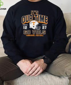 Tennessee Football It’s Out Time Go Vols Georgia 27 12 Tennessee Shirt