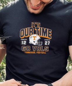 Tennessee Football It’s Out Time Go Vols Georgia 27 12 Tennessee Shirt