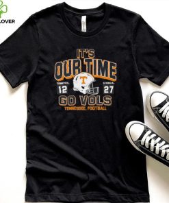 Tennessee Football It’s Out Time Go Vols Georgia 27 12 Tennessee Shirt