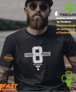Tennessee Football Nico Iamaleava #8 Stripe t shirt