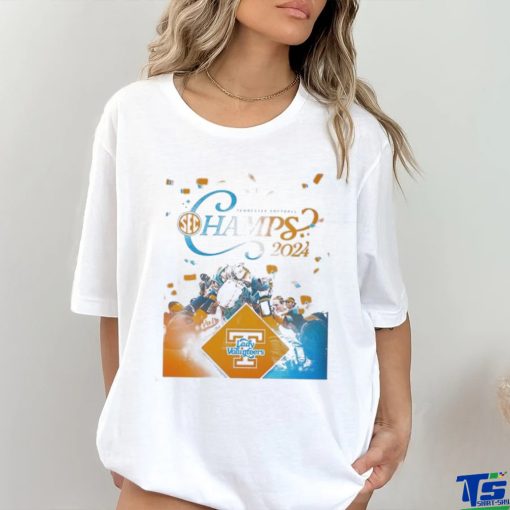 Tennessee Lady Volunteers Softball SEC Back To Back Champions 2024 Esstinal Shirt