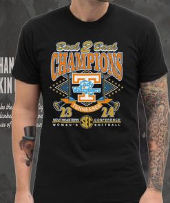 Tennessee Lady Volunteers Softball SEC Back to Back Champions 2024 shirt