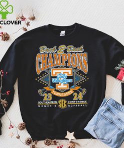 Tennessee Lady Volunteers Softball SEC Back to Back Champions 2024 hoodie, sweater, longsleeve, shirt v-neck, t-shirt