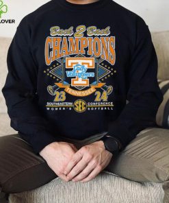 Tennessee Lady Volunteers Softball SEC Back to Back Champions 2024 hoodie, sweater, longsleeve, shirt v-neck, t-shirt