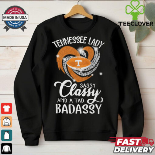 Tennessee Laydy Sassy Classy And A Tad Badassy Shirt
