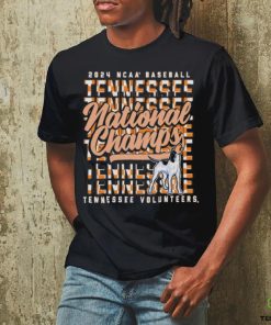 Tennessee Orange Tennessee Volunteers 2024 NCAA Men’s Baseball College World Series Champions Comfort Colors Stack T Shirt