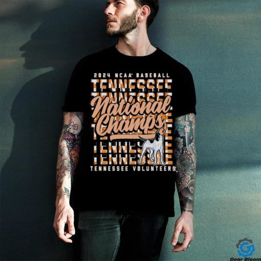 Tennessee Orange Tennessee Volunteers 2024 NCAA Men’s Baseball College World Series Champions Comfort Colors Stack T Shirt