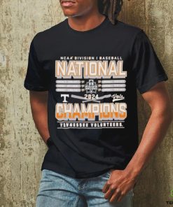 Tennessee Orange Tennessee Volunteers 2024 NCAA Men’s Baseball College World Series Champions Schedule T Shirt
