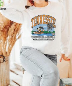 Tennessee SS Smonkey Beat Alabama Elephant 52 49 The Third Saturday In October shirt