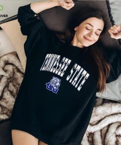 Tennessee State Tigers Colosseum Arch & Logo 3.0 Pullover Hoodie Royal