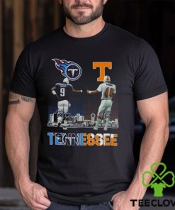 Tennessee Titans And Volunteers City Champion Signatures 2023 Shirt