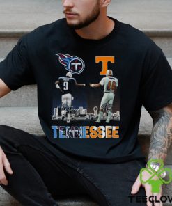 Tennessee Titans And Volunteers City Champion Signatures 2023 Shirt