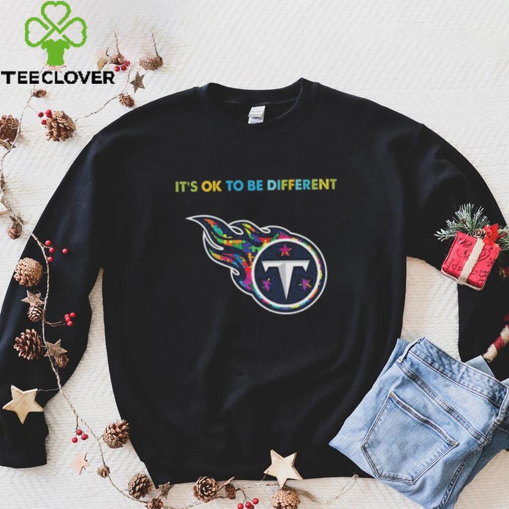Tennessee Titans Autism It’s Ok To Be Different shirt