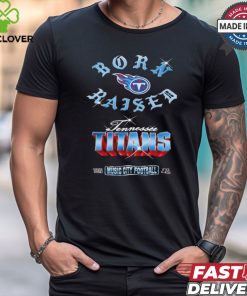 Tennessee Titans Born x Raised Black Chrome Rocker Shirt