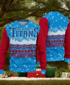 Tennessee Titans Christmas Forest Hot Trending Ugly Sweater For Fans