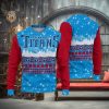 Chicago Cubs Teams Snowflakes Pattern Knitted Sweater For Christmas
