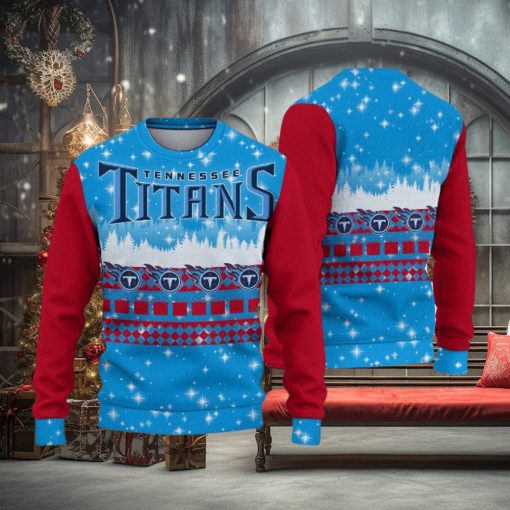 Tennessee Titans Christmas Forrest Knitted Sweater Gift For Men And Women