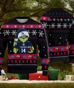 Tennessee Titans Custom Chrismas Ugly Sweater