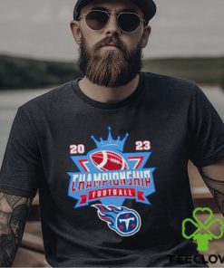 Tennessee Titans Football NFL 2023 Championship Crown Logo Shirt