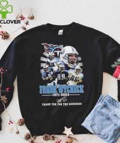 Tennessee Titans Frank Wycheck Thank You For The Memories Shirt