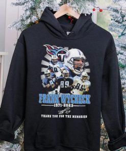 Tennessee Titans Frank Wycheck Thank You For The Memories Shirt