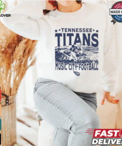 Tennessee Titans Gameday Music City Football Vintage Stadium Shirt