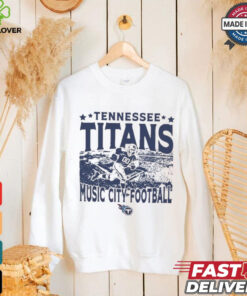 Tennessee Titans Gameday Music City Football Vintage Stadium Shirt