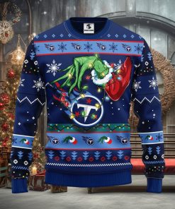 Tennessee Titans Grinch Christmas Ugly Sweater
