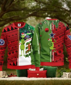 Tennessee Titans Grinch & Scooby Doo Christmas Ugly Sweater