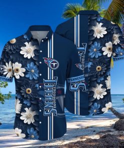 Tennessee Titans Hawaii Shirt Flower Sporty And Stylish