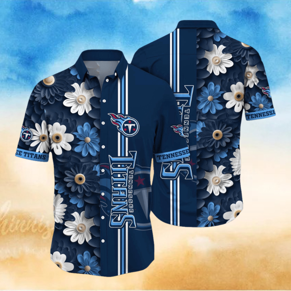 Tennessee Titans Hawaii Shirt Flower Sporty And Stylish Tennessee Titans Hawaii Shirt Flower Sporty And Stylish