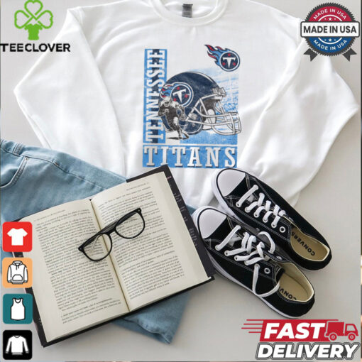 Tennessee Titans Helmet Dash T Shirt