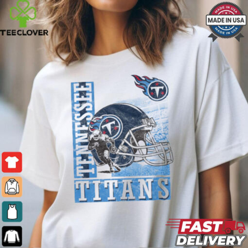 Tennessee Titans Helmet Dash T Shirt