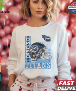 Tennessee Titans Helmet Dash T Shirt