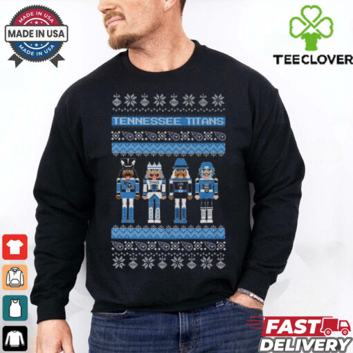 Tennessee Titans Holiday Nutcracker Sweater T Shirt