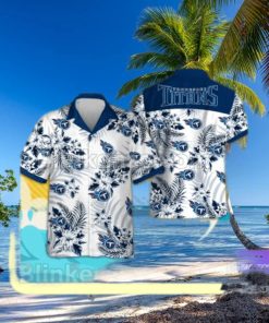 Tennessee Titans Logo Aloha Tropical Shirt