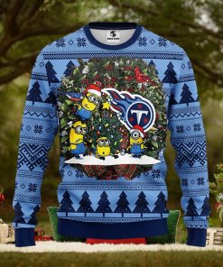 Tennessee Titans Minion Christmas Ugly Sweater