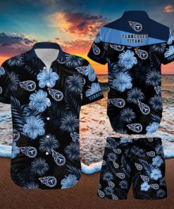 Tennessee Titans NFL Football Summer Beach Team Hawaiian Shirt And Short For Men Women Gift