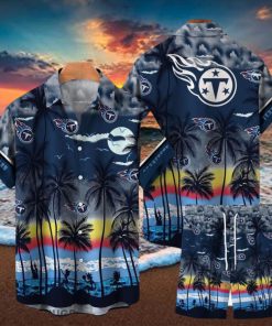 Tennessee Titans NFL SAS Tropical Pattern Summer Beach Team Hawaiian Shirt And Short For Men Women Gift