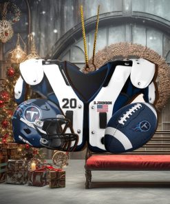 Tennessee Titans NFL Sport Ornament Custom Your Name And Number