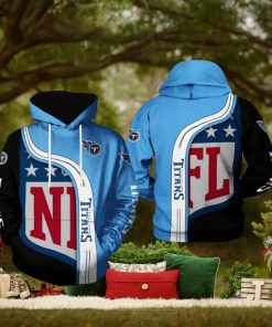 Tennessee Titans NFL Team 3D Printed Hoodie Ver 1